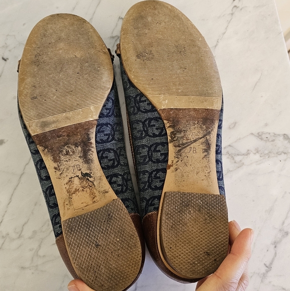 Size 7B | Gucci Authentic denim flat shoes - Picture 7 of 7